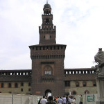 Castello Sforzesco, Milano, Lombardia, Italia. Autore e Copyright Marco Ramerini