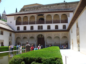 Alhambra, Granada, Andalusia, Spagna. Author and Copyright Liliana Ramerini...
