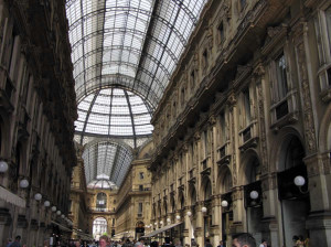 Galleria Vittorio Emanuele II, Milano, Lombardia, Italia. Autore e Copyright Marco Ramerini