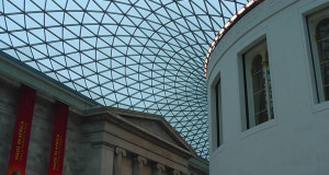 Great Court del British Museum (1994-2000) progettata dall'architetto inglese Norman Foster, British Museum, Londra. Author and Copyright Niccolò di Lalla