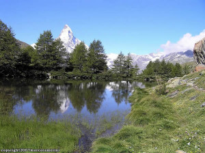 Grindjisee, Zermatt, Svizzera. Author and Copyright Marco Ramerini