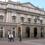 Teatro alla Scala, Milano, Lombardia, Italia. Autore e Copyright Marco Ramerini