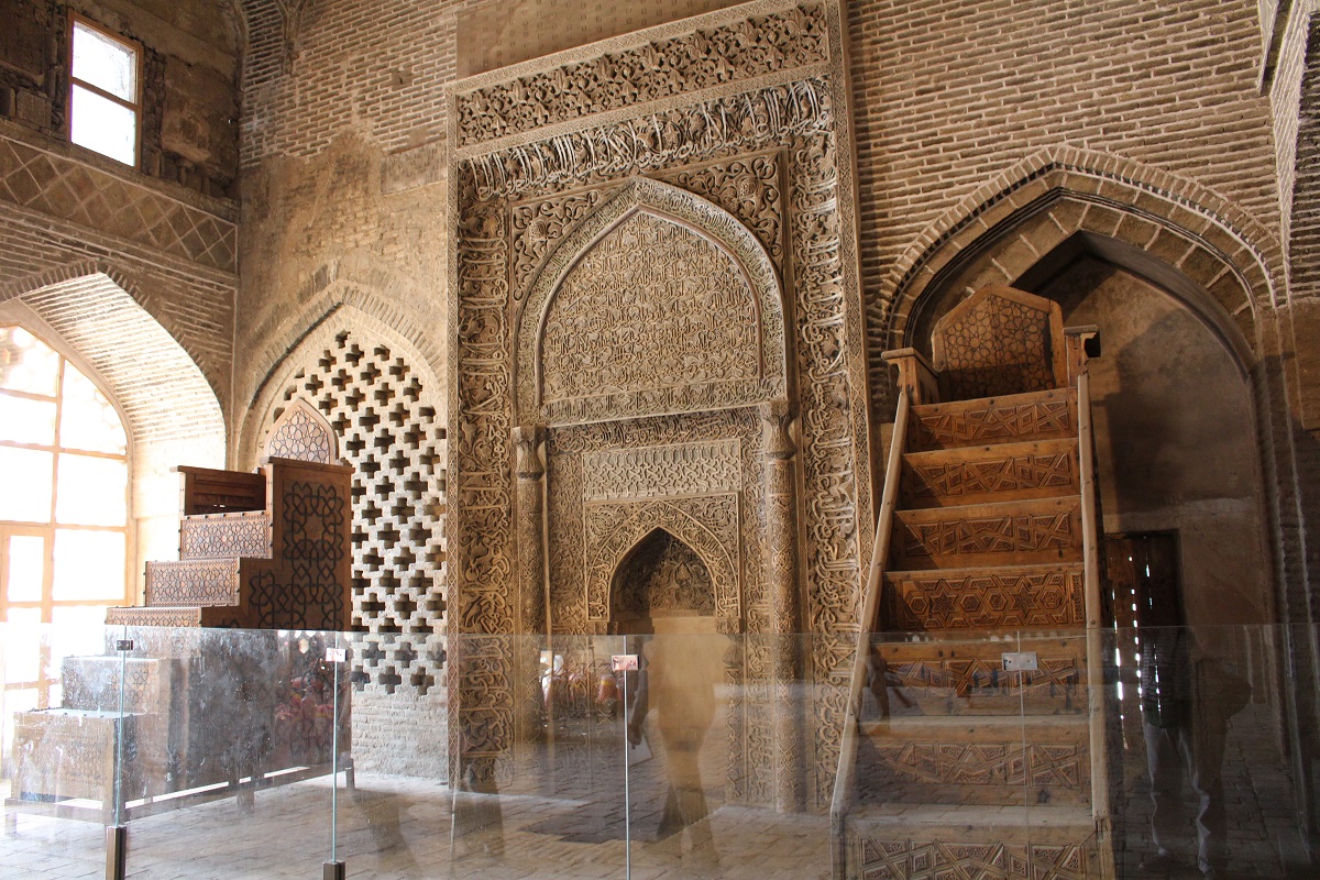 Mehrab Uljayto, Moschea del Venerdì (Moschea Jāmeh), Isfahan, Iran. Autore e Copyright Marco Ramerini