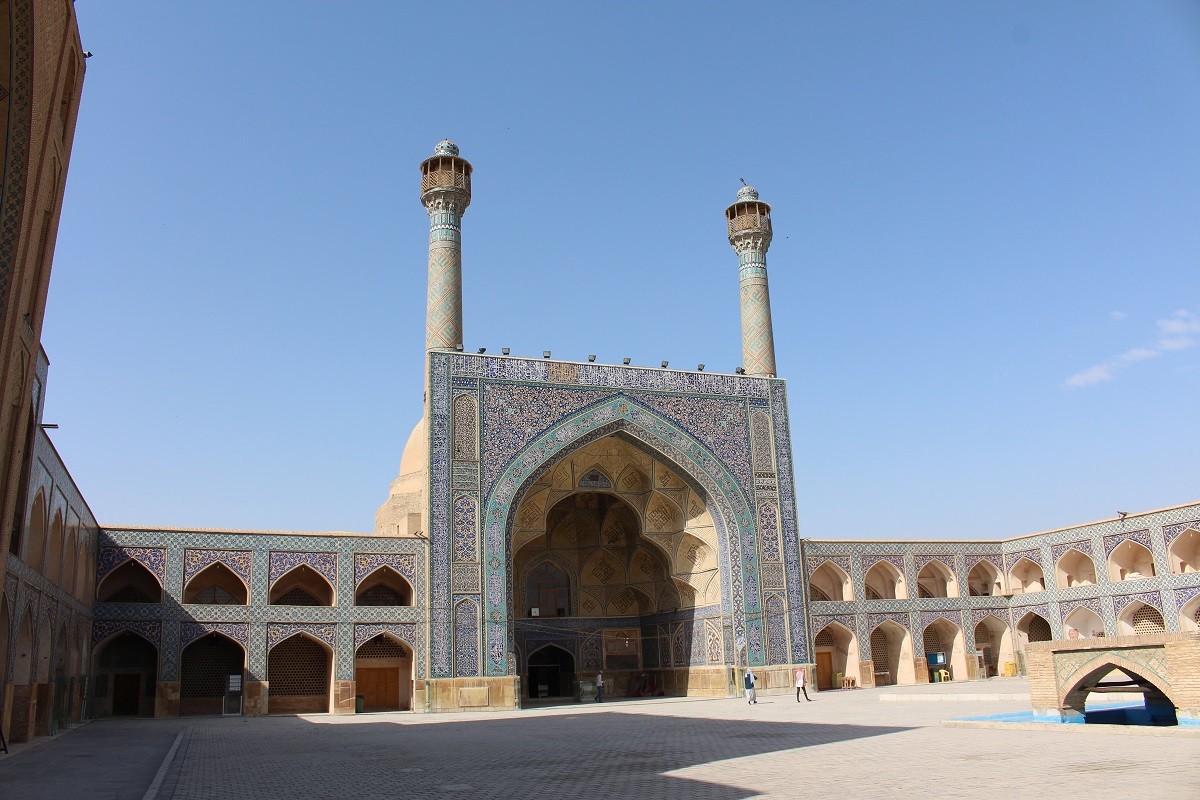 Moschea del Venerdì (Moschea Jāmeh), Isfahan, Iran. Autore e Copyright Marco Ramerini - Guida Viaggi